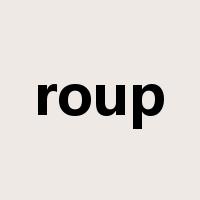 roup是什么意思