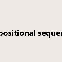 depositional sequence是什么意思