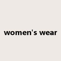 women's wear是什么意思