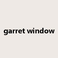 garret window是什么意思