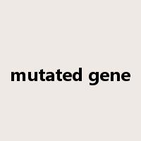 mutated gene是什么意思