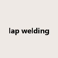 lap welding是什么意思
