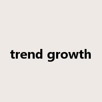 trend growth是什么意思