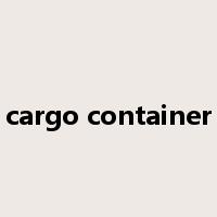 cargo container是什么意思