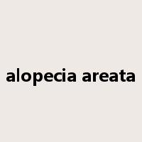 alopecia areata是什么意思