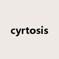 cyrtosis是什么意思