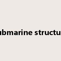 submarine structure是什么意思