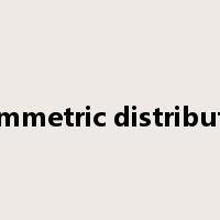 asymmetric distribution是什么意思