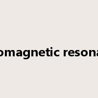 ferromagnetic resonance是什么意思