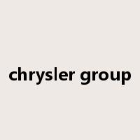 chrysler group是什么意思