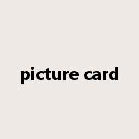 picture card是什么意思