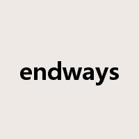 endways是什么意思