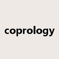 coprology是什么意思