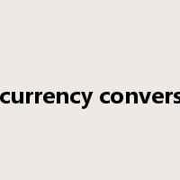 foreign currency conversion rate是什么意思