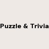 Puzzle & Trivia是什么意思