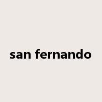 san fernando是什么意思