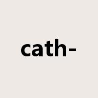 cath-是什么意思