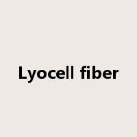 Lyocell fiber是什么意思