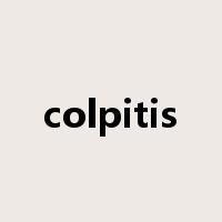 colpitis是什么意思
