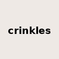 crinkles是什么意思