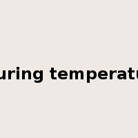 pouring temperature是什么意思
