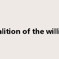 coalition of the willing是什么意思