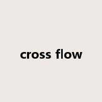 cross flow是什么意思