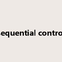 sequential control是什么意思