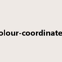 colour-coordinated是什么意思