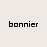 bonnier是什么意思
