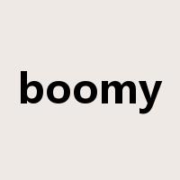 boomy是什么意思