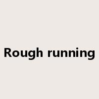 Rough running是什么意思