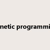 Genetic programming是什么意思