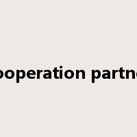 cooperation partner是什么意思