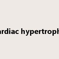 cardiac hypertrophy是什么意思