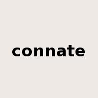 connate是什么意思