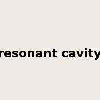 resonant cavity是什么意思