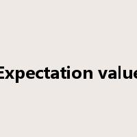 Expectation value是什么意思