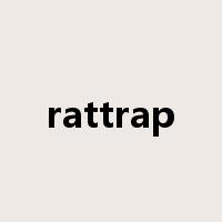 rattrap是什么意思