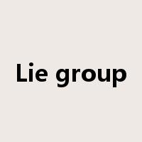 Lie group是什么意思