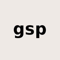 gsp是什么意思