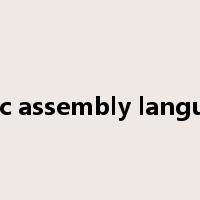 basic assembly language是什么意思