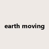 earth moving是什么意思