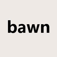 bawn是什么意思