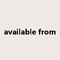available from是什么意思