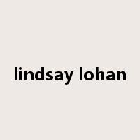 lindsay lohan是什么意思