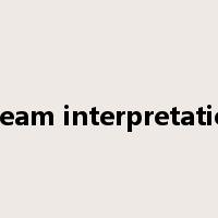 dream interpretation是什么意思