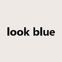 look blue是什么意思