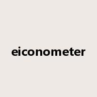 eiconometer是什么意思