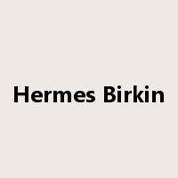 Hermes Birkin是什么意思